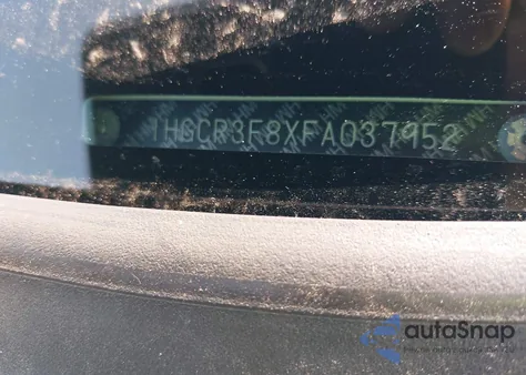 2015 Honda Accord Ex-L V-6 from USA, damaged, VIN 1HGCR3F8XFA037952